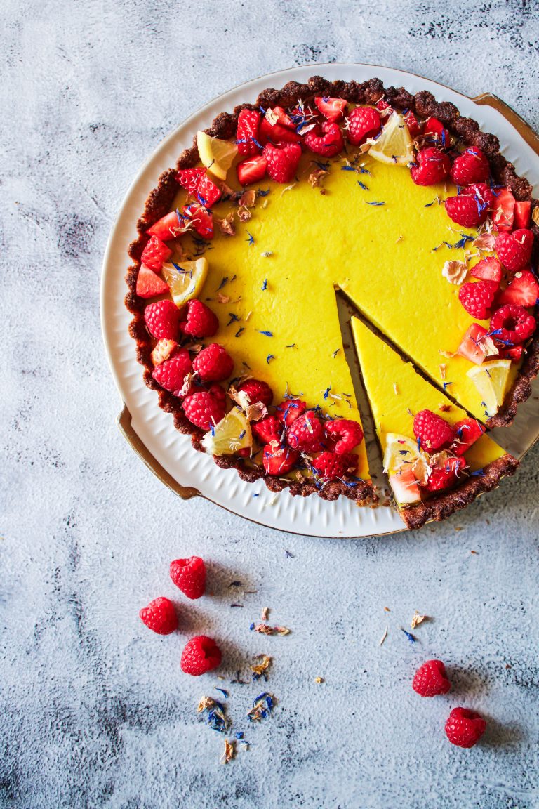 Vegane Zitronentarte